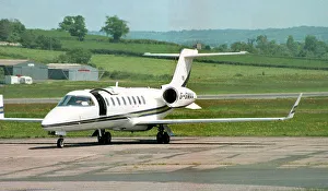 Learjet Prints: Learjet 45 G-GMAA