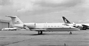 Learjet Prints: Learjet 55B N55VC