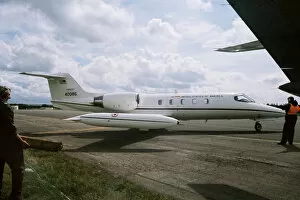 58th Collection: Learjet C-21A at Fairford