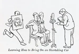 B Ring Prints: Learning how to bring on an overtaking car / W H Robinson