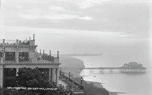 Folkestone Prints: Leas Cliff Hall, Folkestone
