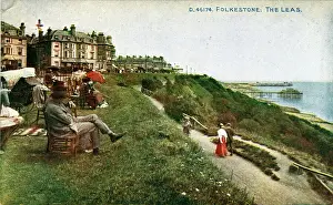 Hythe Prints: The Leas, Folkestone, Kent