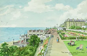 The Leas and Leas Cliff Hall, Folkestone, Kent
