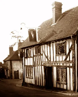 Cobham Prints: Leather Bottle Inn, Cobham