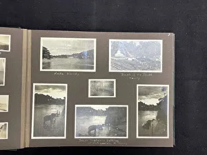 Photos Prints: Leather bound photo album, Canadian Pacific