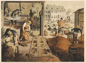 Tanner Prints: Leather work and tannery