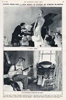 Images Dated 18th June 2021: Leaves from life: two types of music from either end of the social spectrum