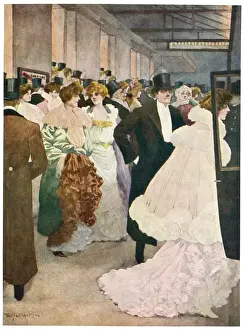 Haymarket Prints: LEAVING THE THEATRE, 1907