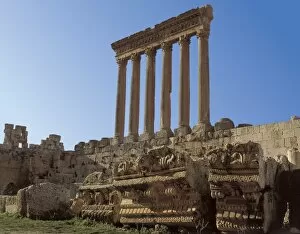 LEBANON. BIQA. Baalbek. Temple of Jupiter (60