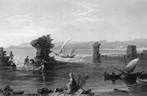 Lebanon / Tyre Port 1847