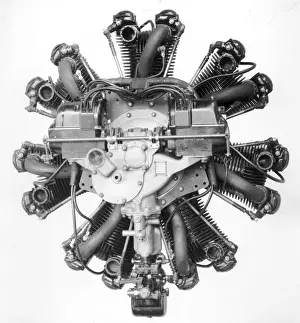 Cylinder Prints: LeBlond Aircraft Engine Corp. 90 7-cylinder air-cooled radia
