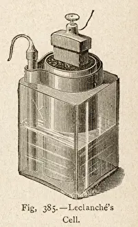 Zinc Prints: Leclanche Electric Cell