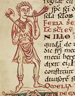 Biblioth X8c75 Prints: Lectionary of Cathedral of Reims: Character