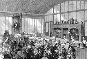 Accompanied Prints: Lecture on Cookery at the International Exhibition