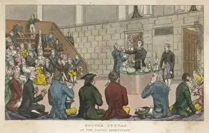 Lecture Prints: A lecture at the London Institution