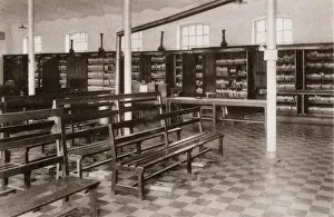 Merksplas Prints: Lecture Room at Merxplas Labour Colony, Belgium