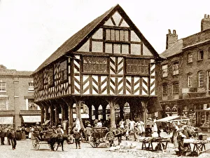 Ledbury Market Place, early 1900s