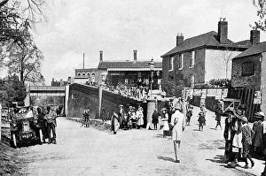 Herefordshire Prints: Ledbury Railway Station early 1900s