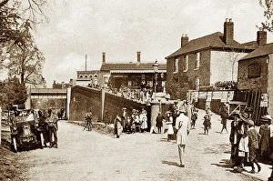 Ledbury Railway Station, early 1900s