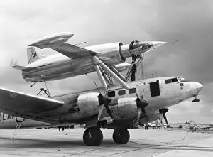 Languedoc Prints: Leduc O-10 ramjet research aircraft