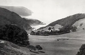 Lee Abbey and Bay, Devon