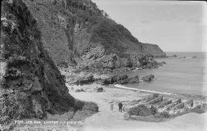 Lynton Prints: Lee Bay, Lynton