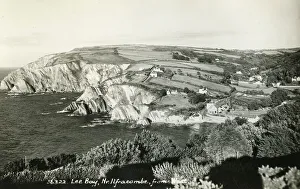 Lee Bay, near Ilfracombe, Devon, from the West