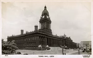 Images Dated 6th August 2018: Leeds Town Hall, Leeds, West Yorkshire