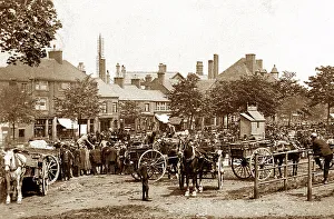 Leek Cattle Market early 1900's