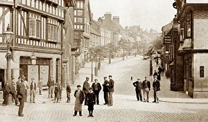 Leek Prints: Leek early 1900's