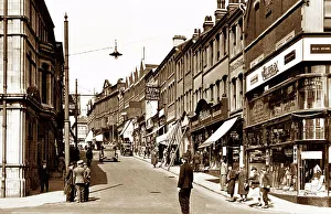 Mansfield Prints: Leeming Street, Mansfield 1930's
