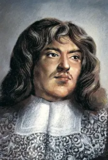 Revolutionaries Prints: LEEUWENHOEK, Antony van (1632-1723). Dutch naturalist