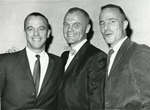 Carpenter Collection: From left: Alan Shepard Jnr, John Glenn and Malcolm Sco?