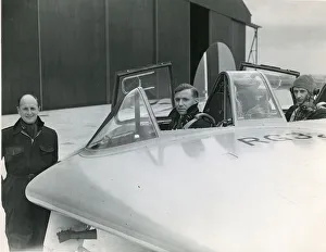 Midgley Collection: From left: Frederick Ronald Midgley (1907-1985), Chief ?