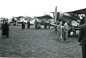 Gladiator Prints: From left: Gloster Gladiator, Sopwith Pup and Bristol Fi?