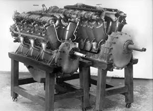 Packard Prints: From left: Packard and Liberty engines