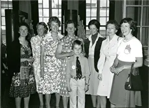Dane Prints: From left: Staff members Ava Dane, Pam Clark, Jay Wolff, ?