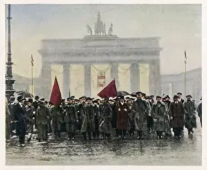 Weimar Prints: Left Wing Demonstration