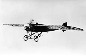 Soulnier Prints: Legagneux Flying a Morane-Soulnier Monoplane in 1913