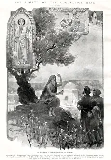 Confessor Prints: The legend of Edward the Confessor's ring, the stone of which is in the state crown