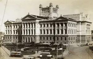 Pediment Prints: Legislative Palace, Montevideo, Uruguay, South America