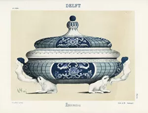 Legumiere or vegetable dish from Delft, Netherlands