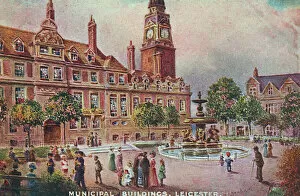 Frederick Collection: Leicester - Municipal Buildings