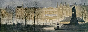 Night Life Collection: Leicester Square Looking Towards the Empire Theatre