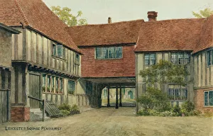 Penshurst Prints: Leicester Square, Penshurst, Kent