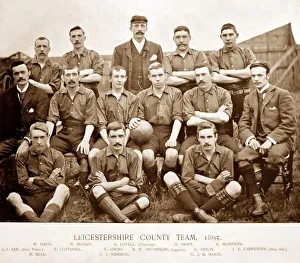 Leicestershire County Football Team, 1895