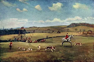 Coated Prints: Leicestershire Hunt