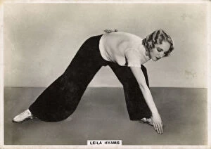 Exercising Collection: Leila Hyams - American model, vaudeville and film actress