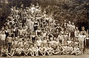 Lose Prints: Leipzig Swimmers 1914