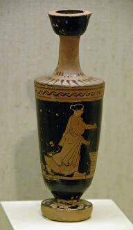 Images Dated 30th May 2007: Lekythos red-figure. 475-450 B. C. Greece